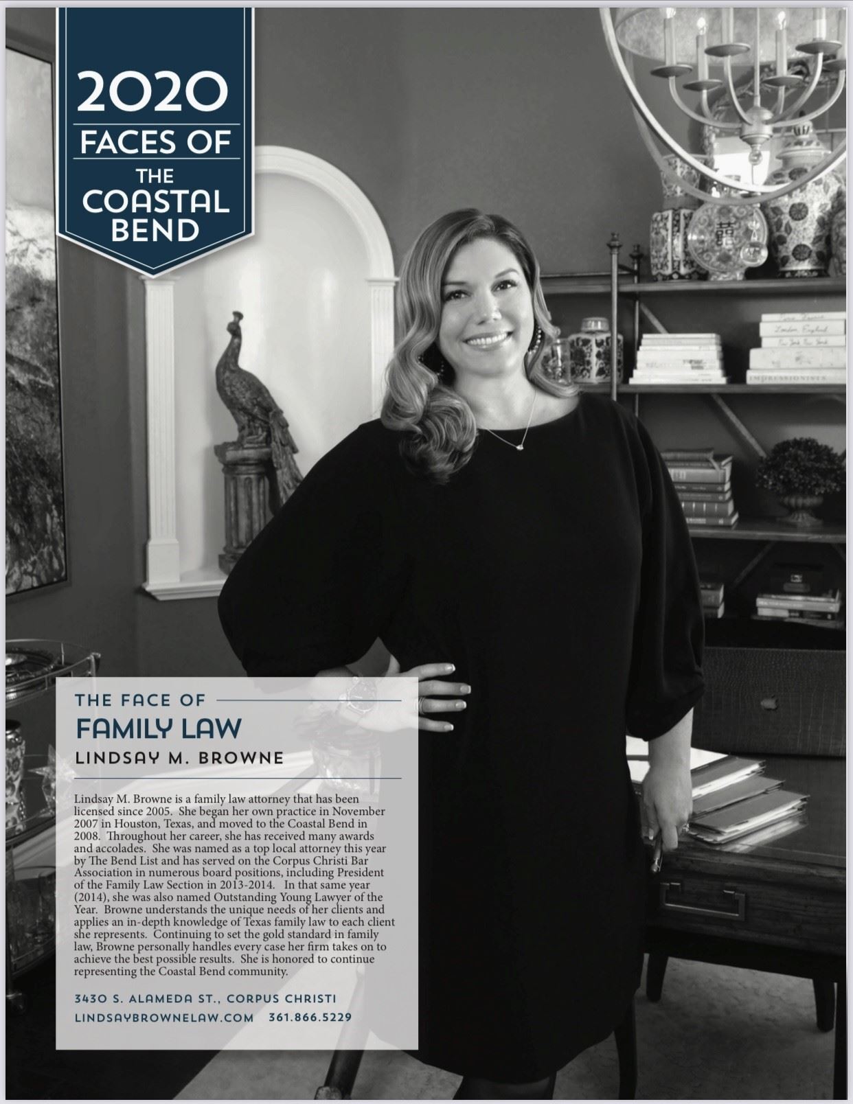 2020 Faces of the Coastal Bend Lindsay M. Browne